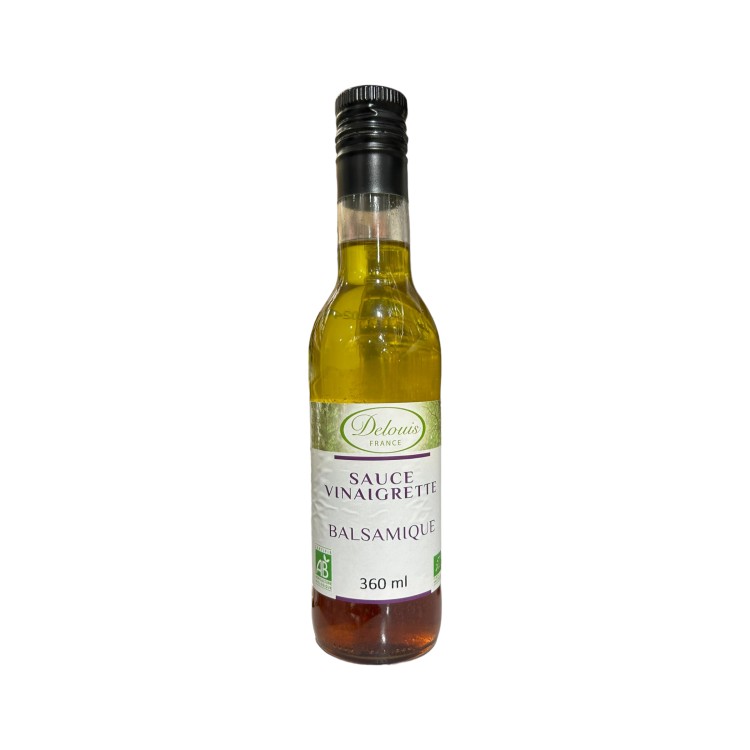 SAUCE VINAIGRETTE BALSAMIQUE - DELOUIS - 360ML