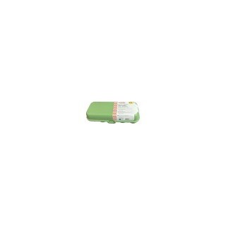 BOITE 10 OEUFS VERT BIOPLASTIQUE